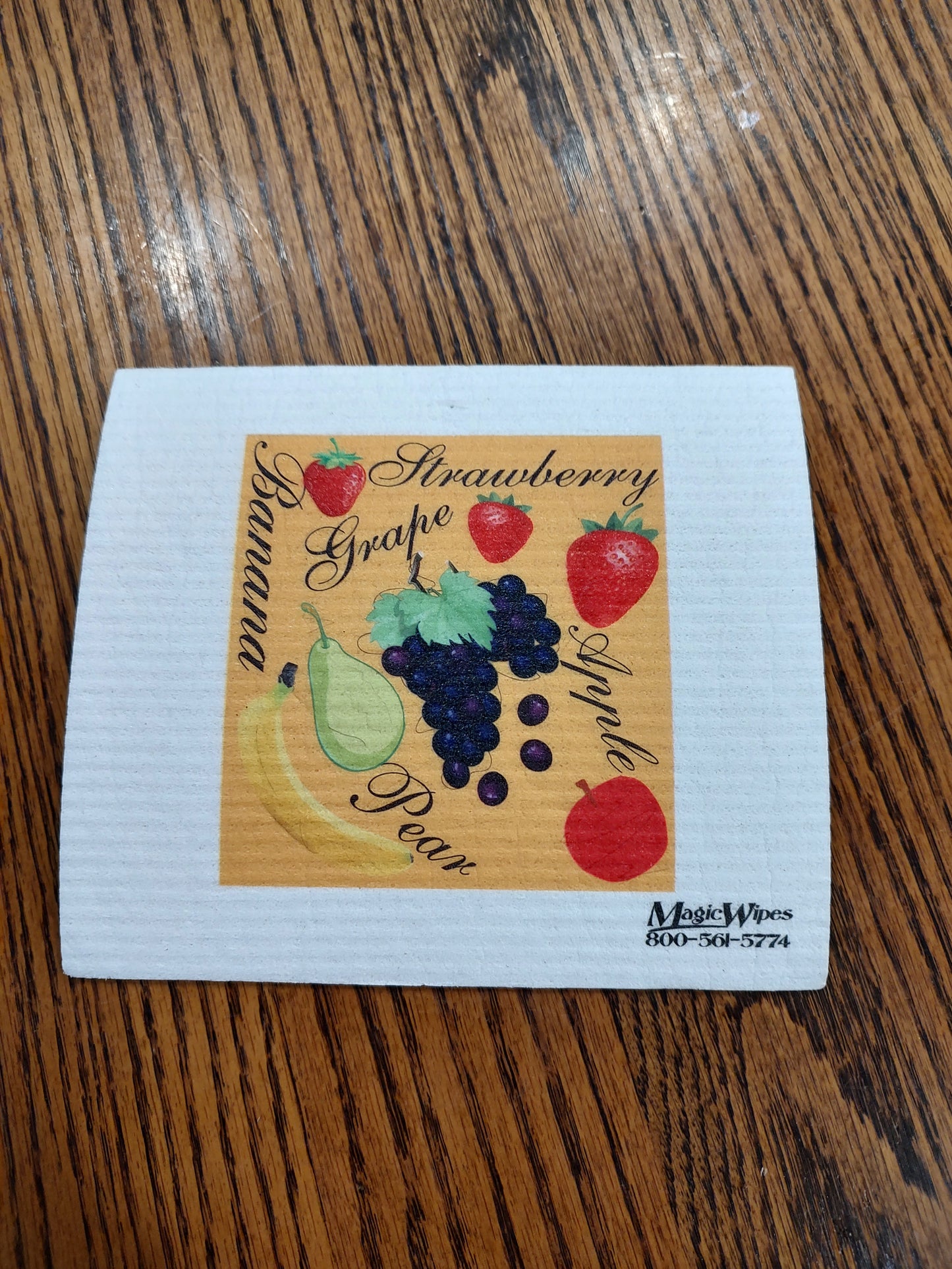 Assorted Fruits Magic Wipe