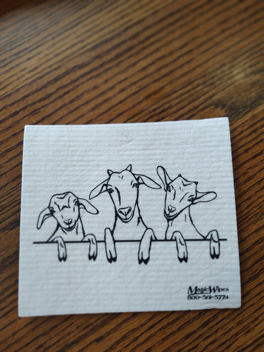 Goats on Fence Magic Wipes