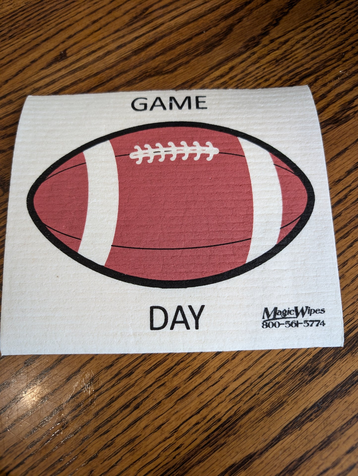 Game Day Football Wipe