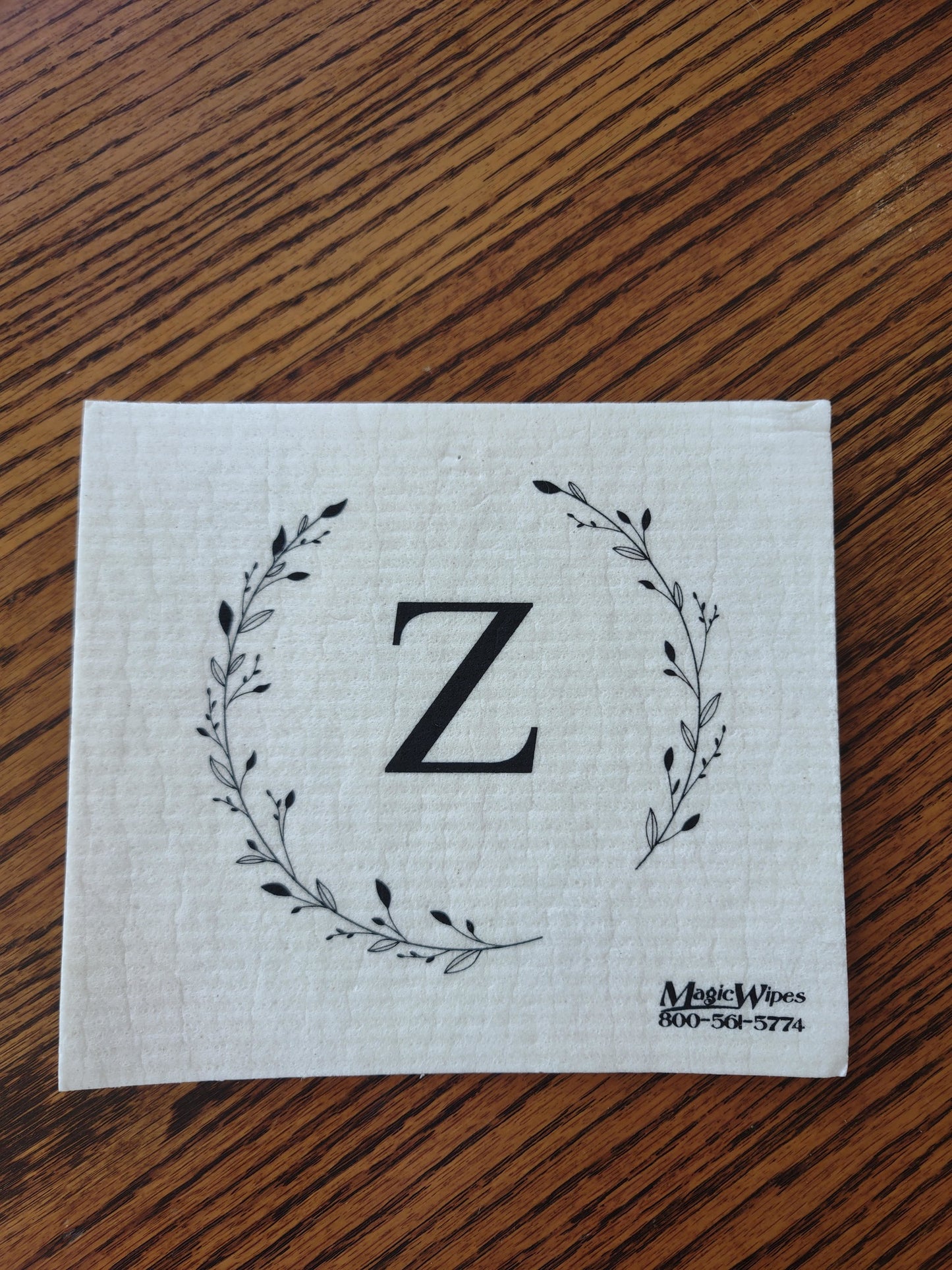 Letter Z Magic Wipes