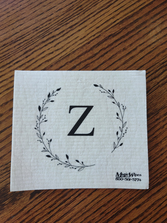 Letter Z Magic Wipes