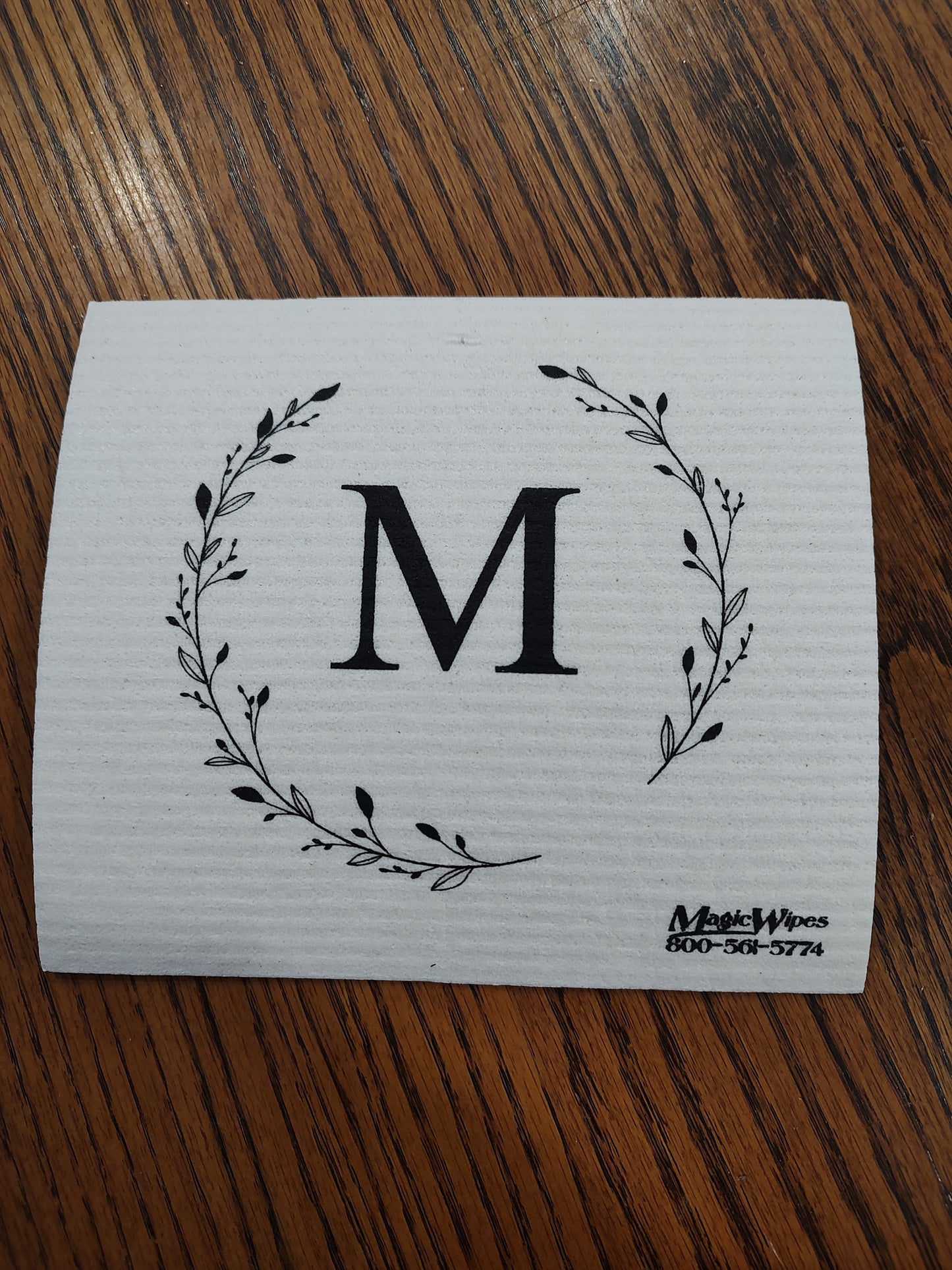 Letter M Initial Magic Wipe
