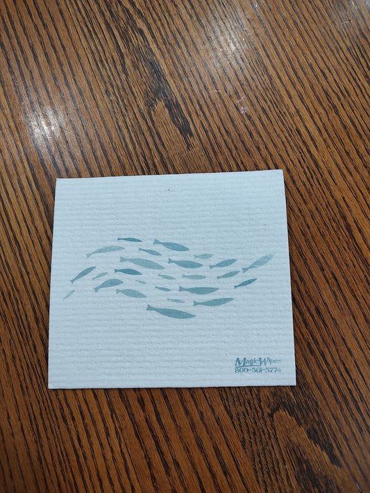School of Fish Magic Wipe